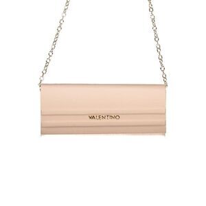 Mario Valentino Polyurethane Handbag with Rose Design Women Pink Handbags